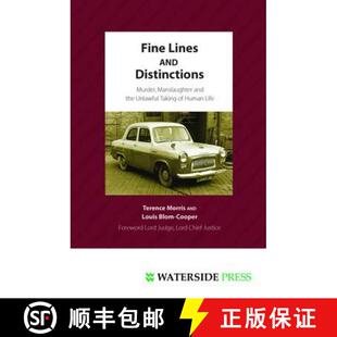 【3-4周达】精装 Fine Lines and Distinctions: Murder, Manslaughter and the Unlawful Taking of Human Life [9781904380665]