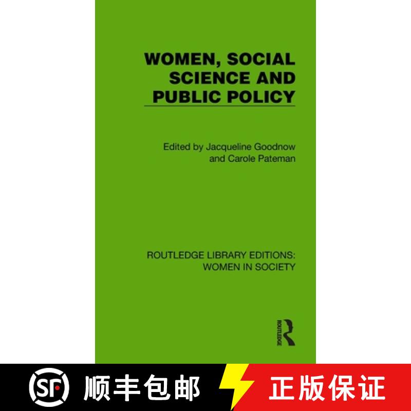 【3-4周达】Women, Social Science and Public Policy [9781032857848]