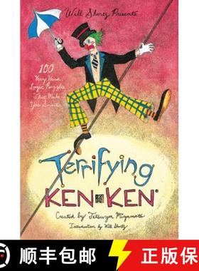 【3-4周达】Will Shortz Presents Terrifying KenKen: 100 Very Hard Logic Puzzles That Make You Smarter [9780312588465]