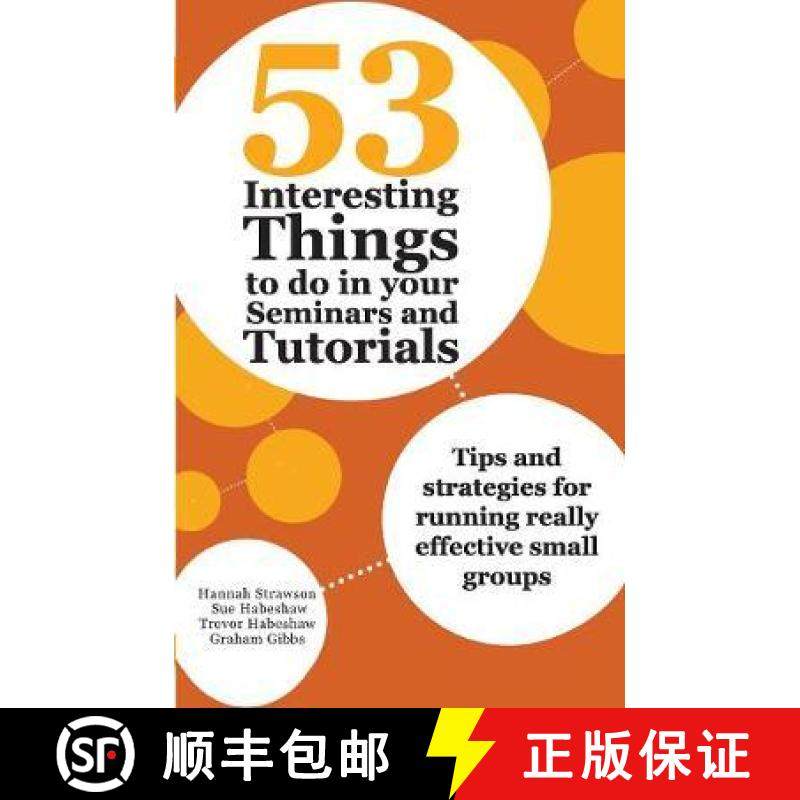 【3-4周达】53 Interesting Things to Do in Your Seminars and Tutorials: Tips and Strategies for Runnin... [9780367717278]