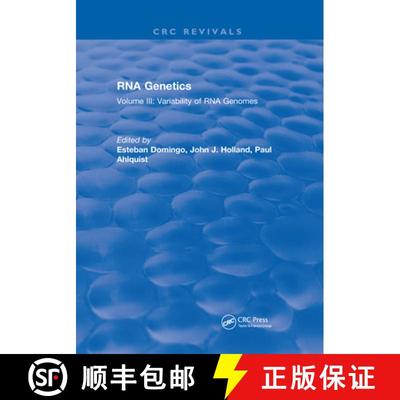 【3-4周达】RNA Genetics: Volume III: Variability of RNA Genomes [9780367657451]