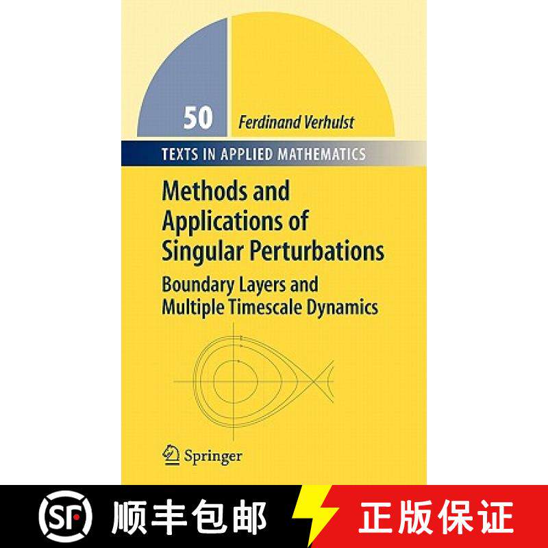 【3-4周达】Methods and Applications of Singular Perturbations : Boundary Layers and Multiple Timescal... [9780387229669]