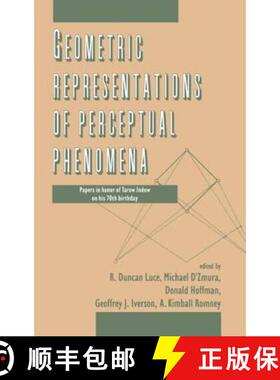 【3-4周达】Geometric Representations of Perceptual Phenomena: Papers in Honor of Tarow indow on His 7... [9780805816860]