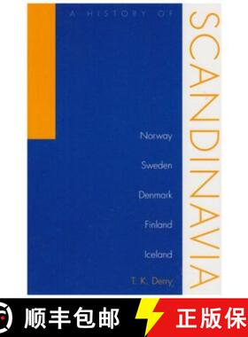 【3-4周达】History of Scandinavia: Norway, Sweden, Denmark, Finland, and Iceland [9780816637997]