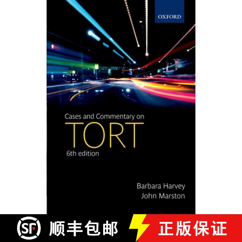 【3-4周达】Cases & Commentary on Tort 6e P [9780199296125]