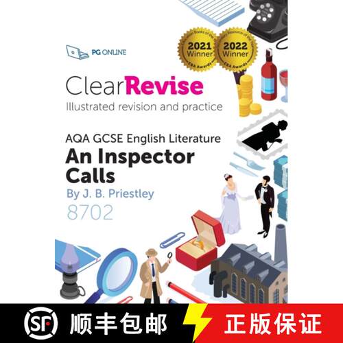 【3-4周达】ClearRevise AQA GCSE English Literature 8702: Priestley, An Inspector Calls [9781910523476]