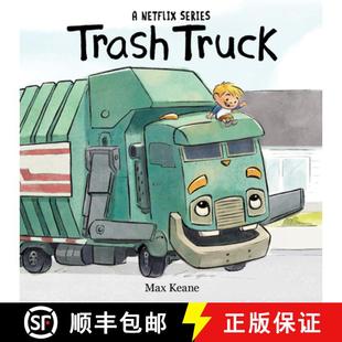 【3-4周达】Trash Truck Board Book [9780063344273]