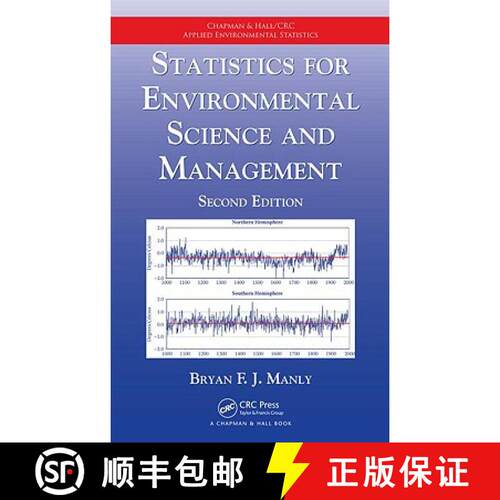 【3-4周达】精装 Statistics for Environmental Science and Management [9781420061475]