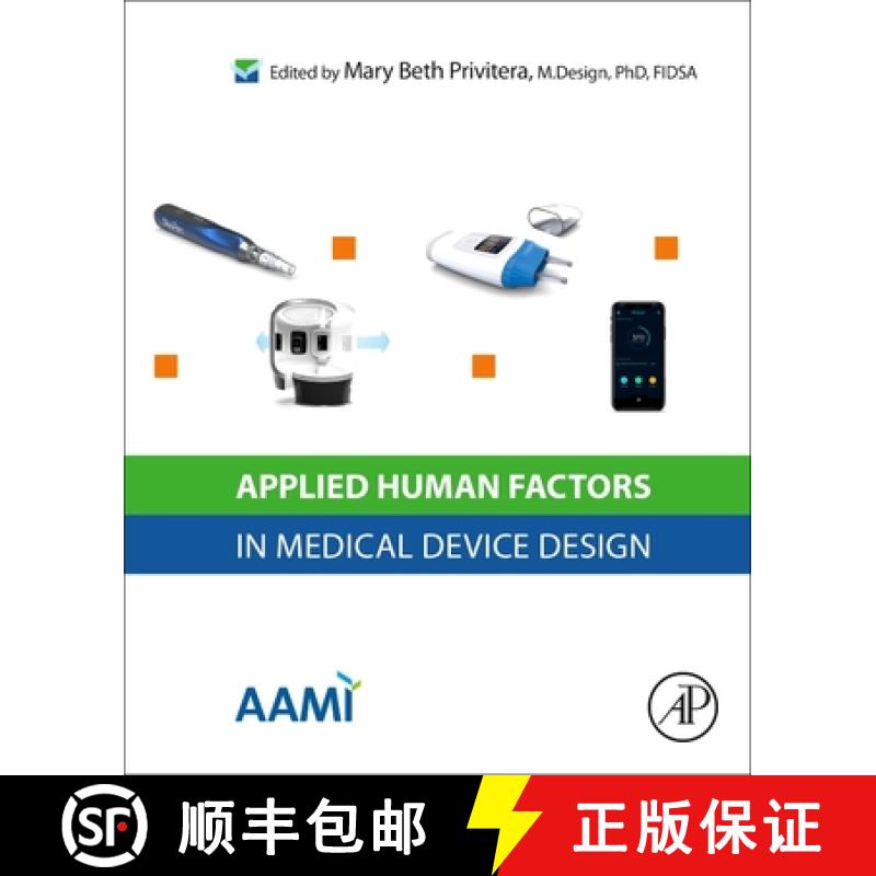 【3-4周达】ELS Applied Human Factors in Medical Device Design [9780128161630]