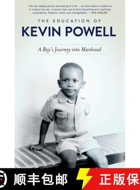 【3-4周达】The Education of Kevin Powell : A Boy's Journey into Manhood [9781501118579]