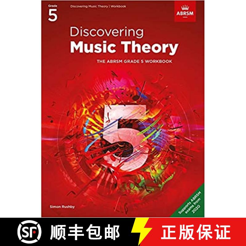 【2-3周达】Discovering Music Theory, The ABRSM Grade 5 Workbook (Theory workbooks (ABRSM)) [9781786013491]