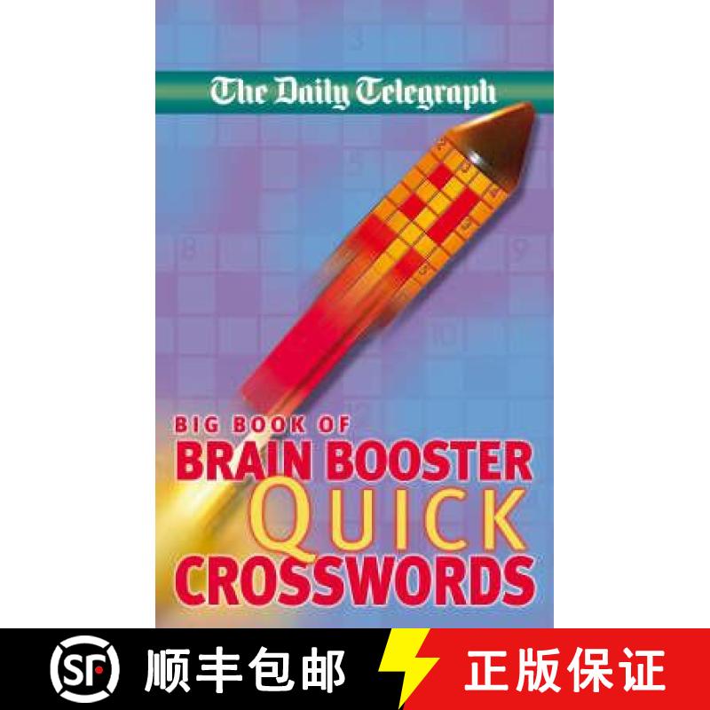 【3-4周达】Daily Telegraph Big Book of Brain Boosting Quick Crosswords [9780330464260]