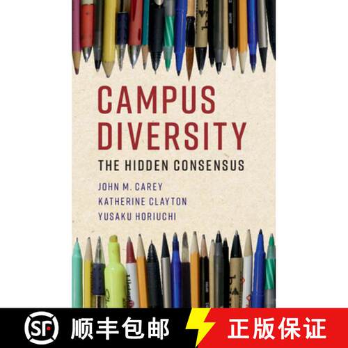 【3-4周达】精装 Campus Diversity: The Hidden Consensus [9781108477956]