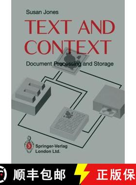 【3-4周达】Text and Context : Document Storage and Processing [9783540196044]