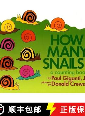 【3-4周达】How Many Snails?: A Counting Book [9780688136390]