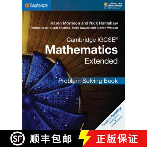 Cambridge IGCSE (R) Mathematics Extended Problem-solving Book: - Cambridge IGCSE (R) Mathematics Exte... [9781316643525]