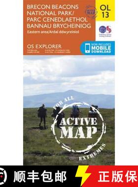 【3-4周达】Brecon Beacons National Park / Parc Cenedlaethol Bannau Brycheiniog - Eastern Area / Ardal... [9780319469316]