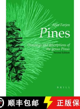 预订 Pines, 2nd Revised Edition: Drawings and Descriptions of the Genus Pinus [9789004371644]