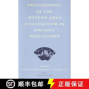 Boston Proceedings the 2001 预订 XVII Area Philosophy Ancient Colloquium 9789004126879 Volume