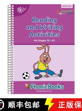 【3-4周达】Phonic Books Dandelion Launchers Extras Stages 16-20 Reading and Writing Activities [9780593847145]