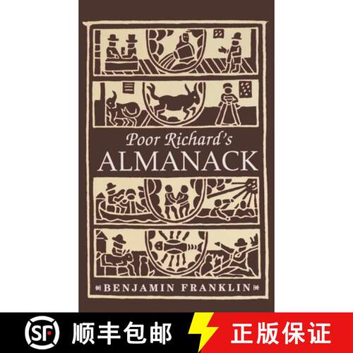 【3-4周达】精装 Poor Richard's Almanack [9781998050178]