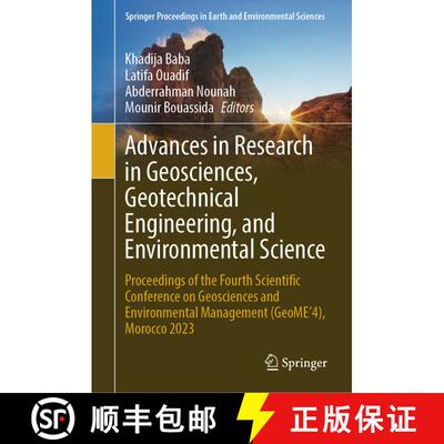【3-4周达】Advances in Research in Geosciences, Geotechnical Engineering, and Environmental Science: ... [9783031493447]
