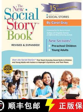 预订 The New Social Story Book, Revised and Expanded 15th Anniversary Edition: Over 150 Social Storie... [9781941765166]