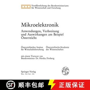 Auswirkungen Verbreitung Veroe... Mikroelektronik OEsterreichs. 4周达 9783211816790 Anwendungen Beispiel Und