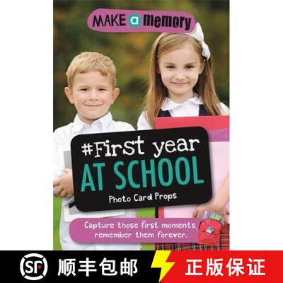 【3-4周达】Make a Memory #First Year at School Photo Card Props: Capture those first moments, remembe... [9781787410909]