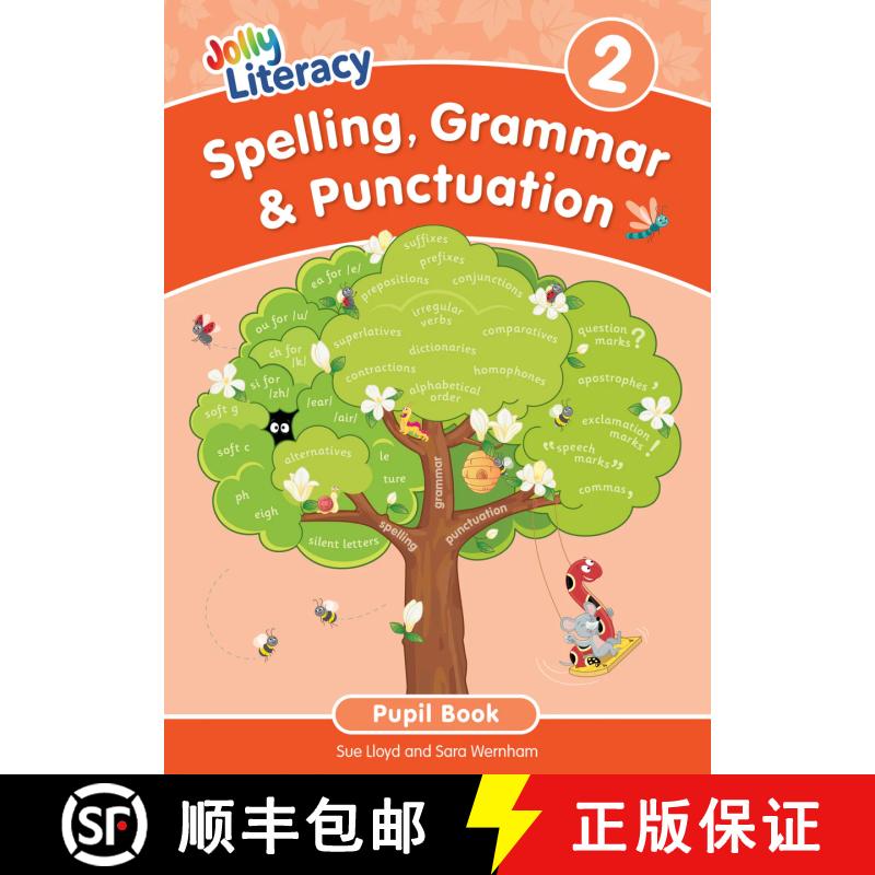 【3-4周达】Spelling, Grammar & Punctuation Pupil Book 2: In Precursive Letters (British English edition) [9781835822876]