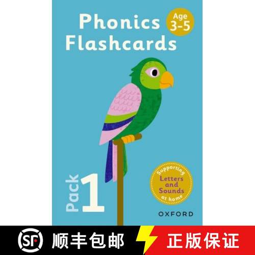 【3-4周达】Essential Letters and Sounds Phonics Flashcards Pack 1 [9781382054911]