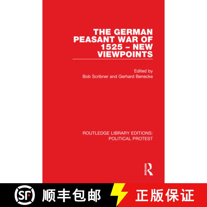 【3-4周达】The German Peasant War of 1525 - New Viewpoints [9781032033884]