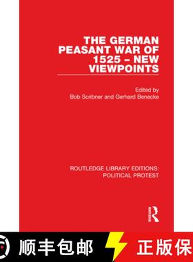【3-4周达】The German Peasant War of 1525 - New Viewpoints [9781032033884]