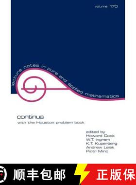 【3-4周达】Continua: With the Houston Problem Book [9780824796501]