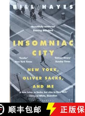 【3-4周达】Insomniac City: New York, Oliver Sacks, and Me [9781408890615]