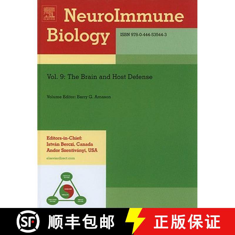 【3-4周达】The Brain and Host Defense: Volume 9 [9780444535443]