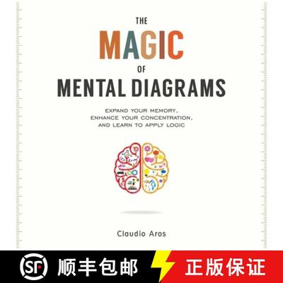 【3-4周达】The Magic of Mental Diagrams: Expand Your Memory, Enhance Your Concentration, and Learn to... [9781632203281]