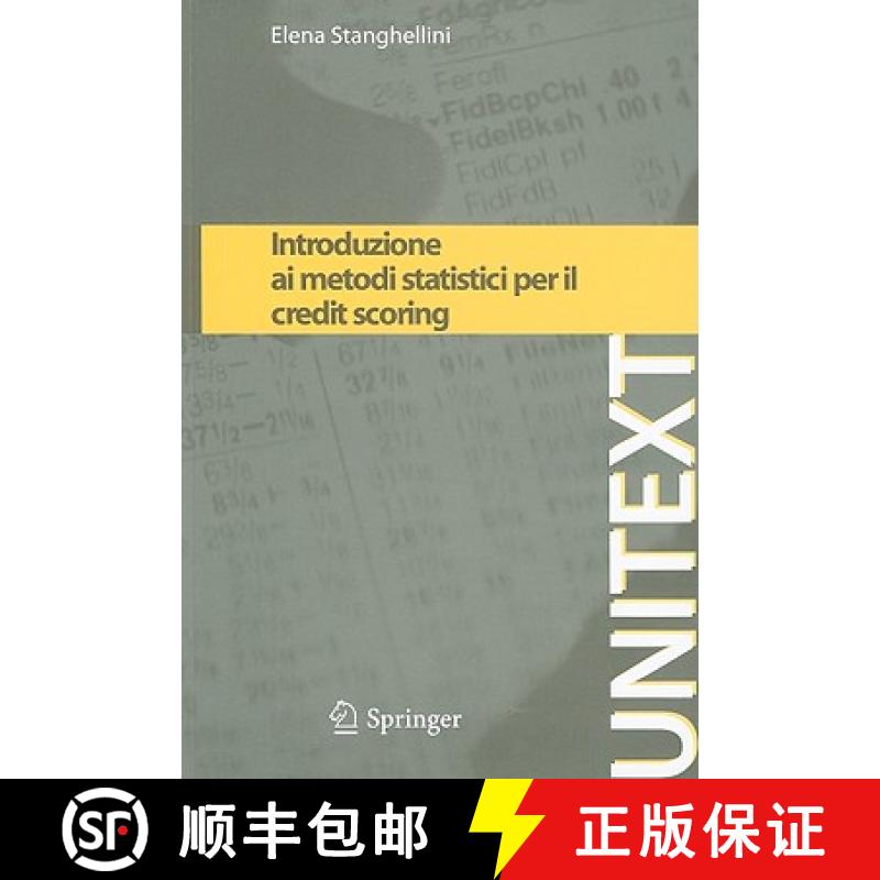 【3-4周达】Introduzione Ai Metodi Statistici Per Il Credit Scoring [9788847010802]