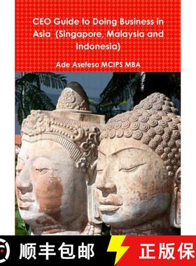 【3-4周达】CEO Guide to Doing Business in Asia  (Singapore, Malaysia and Indonesia) [9781471750595]