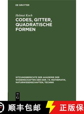 【3-4周达】Codes, Gitter, Quadratische Formen [9783112548493]