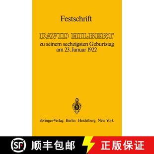 【3-4周达】精装 Festschrift : zu seinem sechzigsten Geburtstag am 23.Januar 1922 [9783540112600]