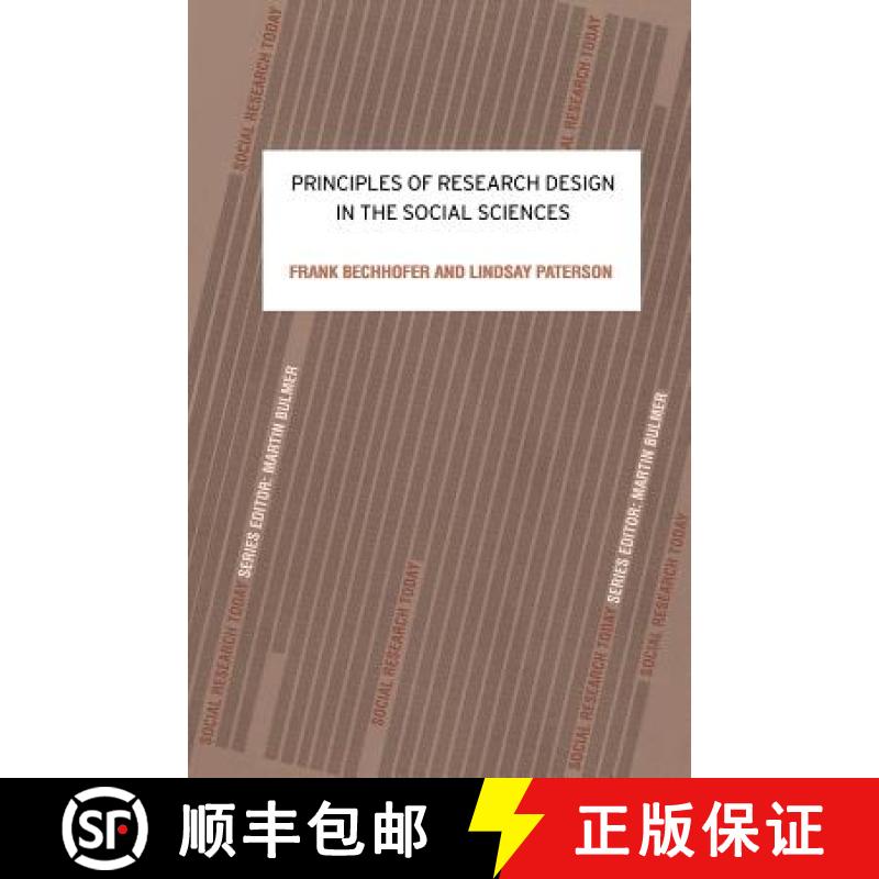 【3-4周达】Principles of Research Design in the Social Sciences [9780415214438]