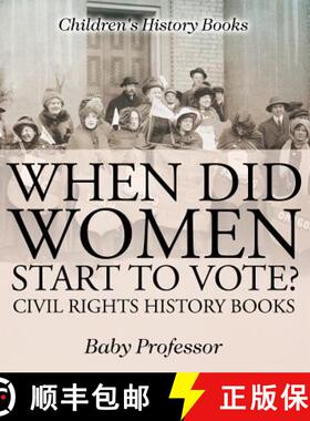 【3-4周达】When Did Women Start to Vote? Civil Rights History Books | Children's History Books [9781541910409]