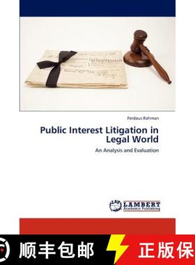 预订 Public Interest Litigation in Legal World [9783659298172]