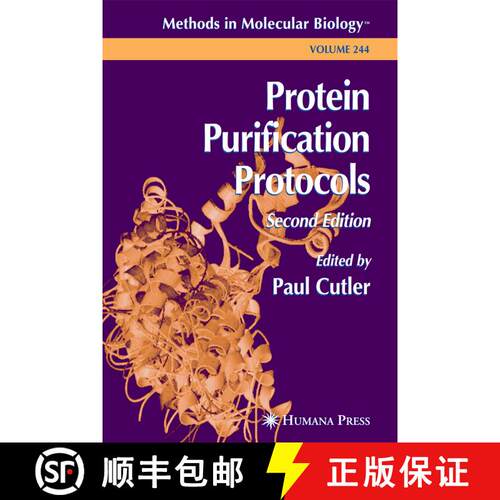 【3-4周达】Protein Purification Protocols (Second Edition 2004) [9781617373343]