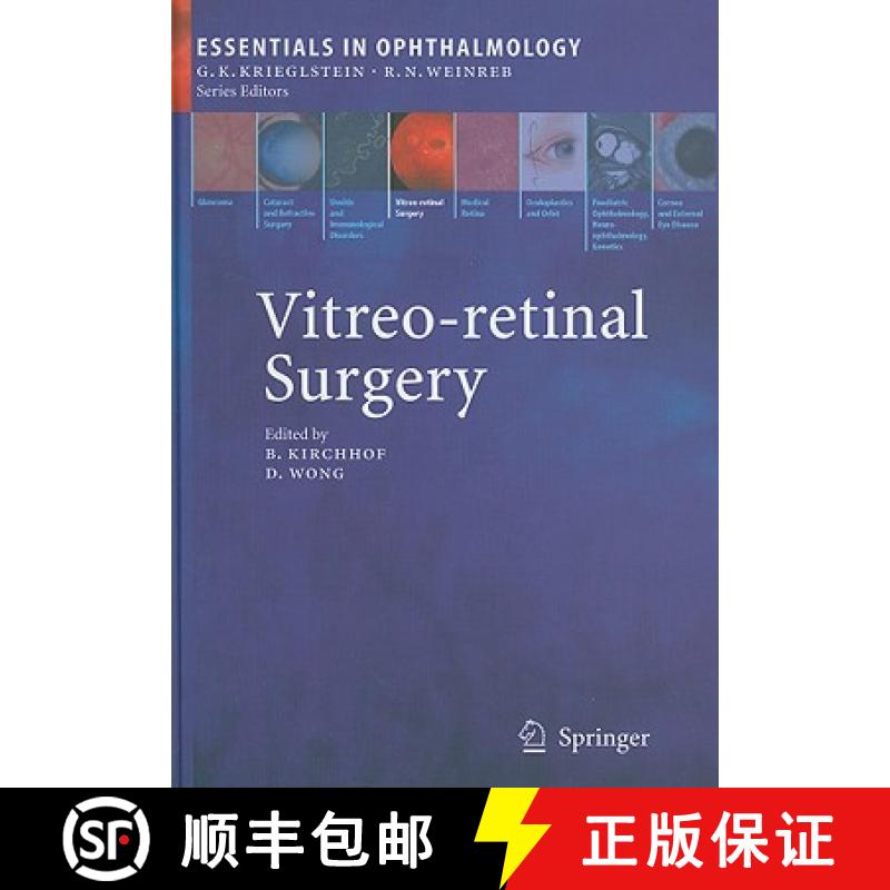 【3-4周达】Vitreo-Retinal Surgery [9783540200444]