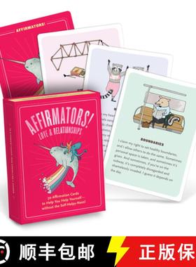 【3-4周达】Affirmators! Love & Relationships Deck: 50 Affirmation Cards to Help You Help Yourself - W... [9781683490050]