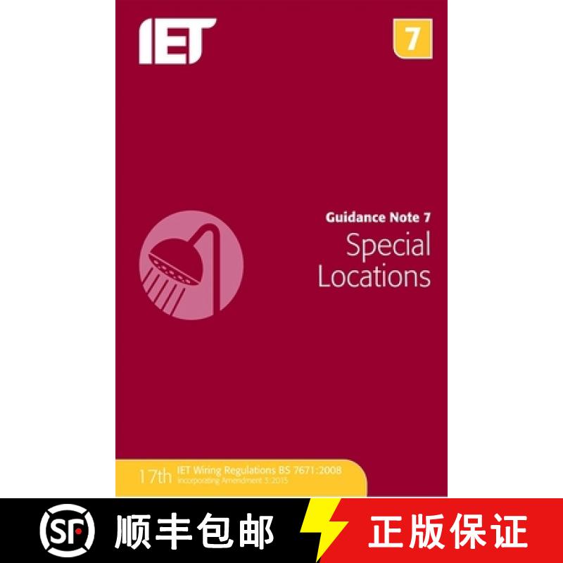 【3-4周达】Guidance Note 7: Special Locations [9781849198813]