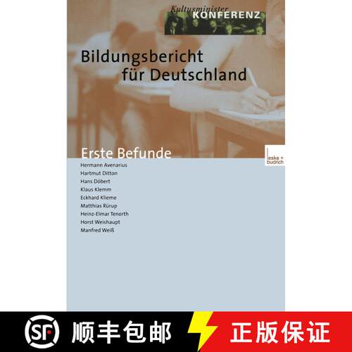 【3-4周达】Bildungsbericht für Deutschland : Erste Befunde [9783810040602]