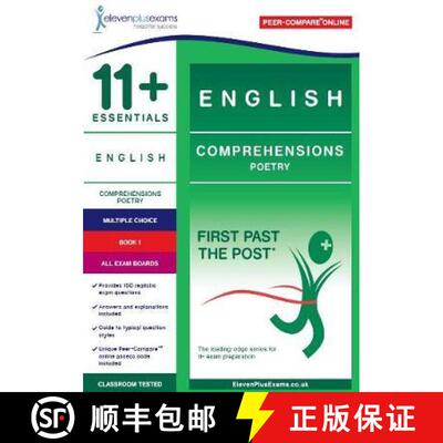 【3-4周达】11+ Essentials English Comprehensions: Poetry Book 1 [9781912364237]